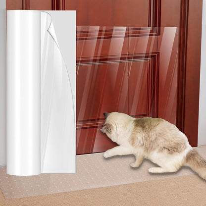 Uross Carpet Protector for Pets - Cat Carpet Protector for Doorway, Anti Scratch Under Door Cat Scratch Protector Mat, Easy to Cut Plastic Carpet Scratch Stopper Guard 3.6FT x 3PCS - Image 12
