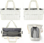 Ykphs pet carrier with side mesh panels