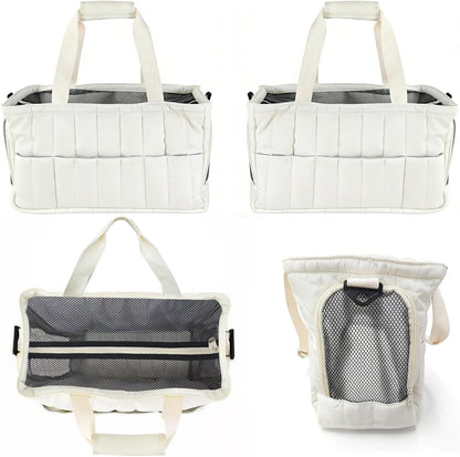 Ykphs pet carrier with side mesh panels
