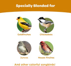 Wild finch blend seed texture and high quality mix
