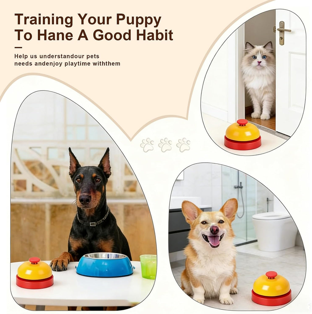 Pet communication device 2.56 inch call bell