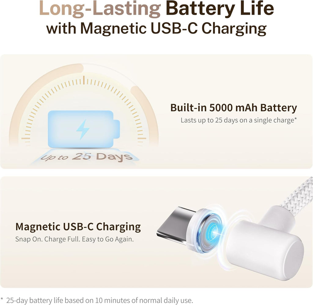Enabot EBO ROLA Mini 2K magnetic USB-C charging