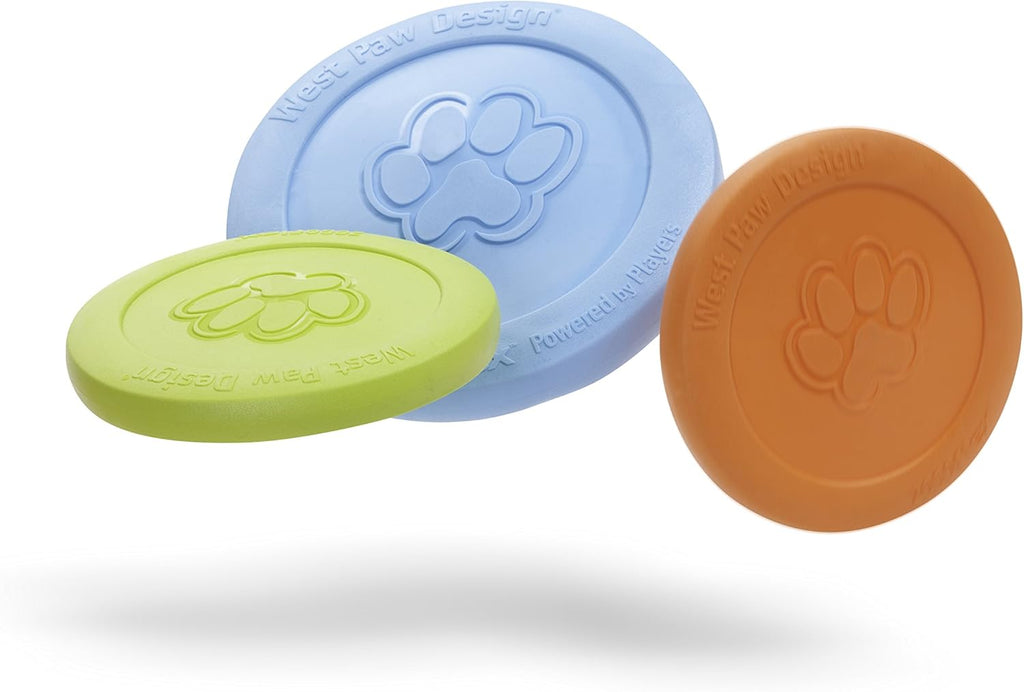 West Paw Zisc disc used as a water bowl for dogs