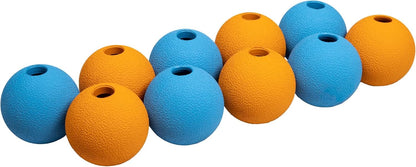 Amazon Basics Interactive Bouncy Durable Rubber Dog Toy Balls, Glow, 2.5 inch, Beige, Pack of 3 - Image 12