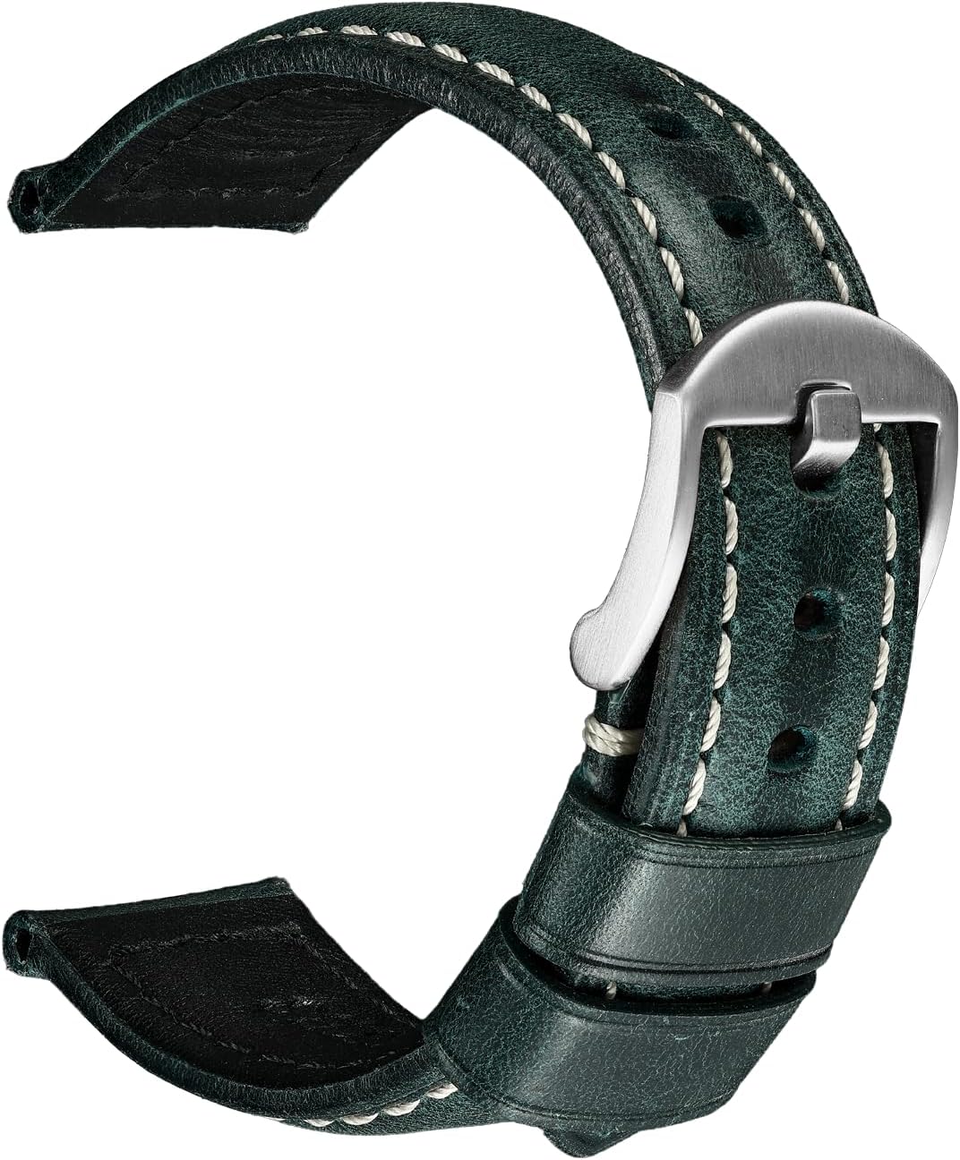 REZERO Watch Band, Vintage Oil Wax Leather Watch Straps 18mm 19mm 20mm 21mm 22mm 23mm 24mm 26mm Watch Belt for Men Women - Image 9