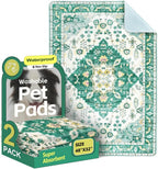 Washable Pee Pads for Dogs, 2 Pack Reusable Puppy Training Pads 40"x26" Super Absorbent Waterproof Dog Training Pads, Non-Slip Potty Pads, Whelping Pads Litter Mat - Image 13
