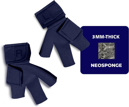 Chicken Shoes for Injured Feet - Protective Neoprene Footwear for Chicken, Open-Toe Design for Bumblefoot Relief, Made in USA - Standard, 3" Max. Inside Width, Navy - Image 9