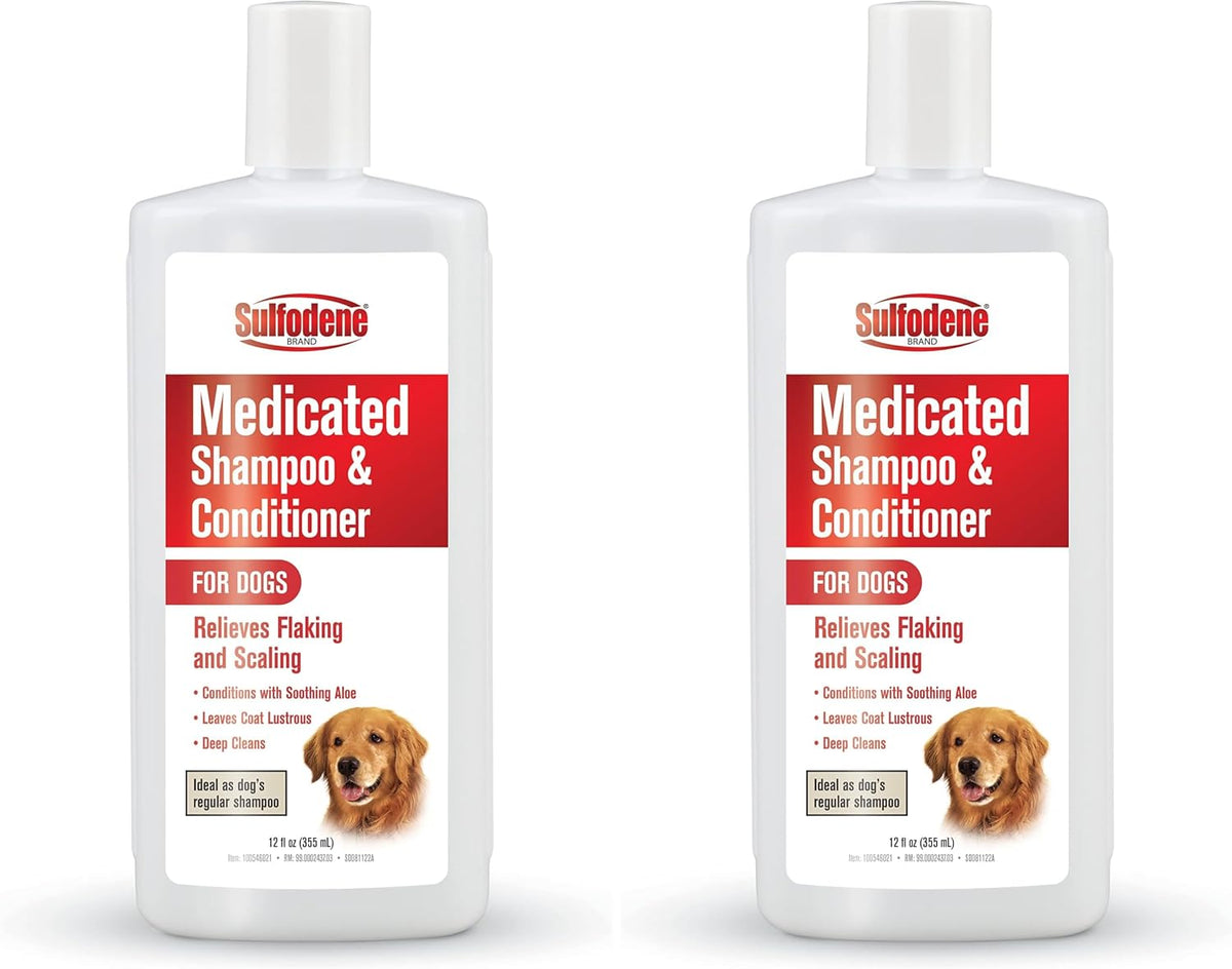 Sulfodene Medicated Shampoo & Conditioner for Dogs 12oz - Image 9