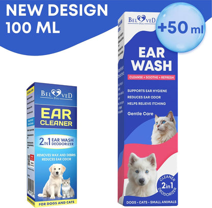 Beloved Pets ear treatment for cat and dog yeast infection