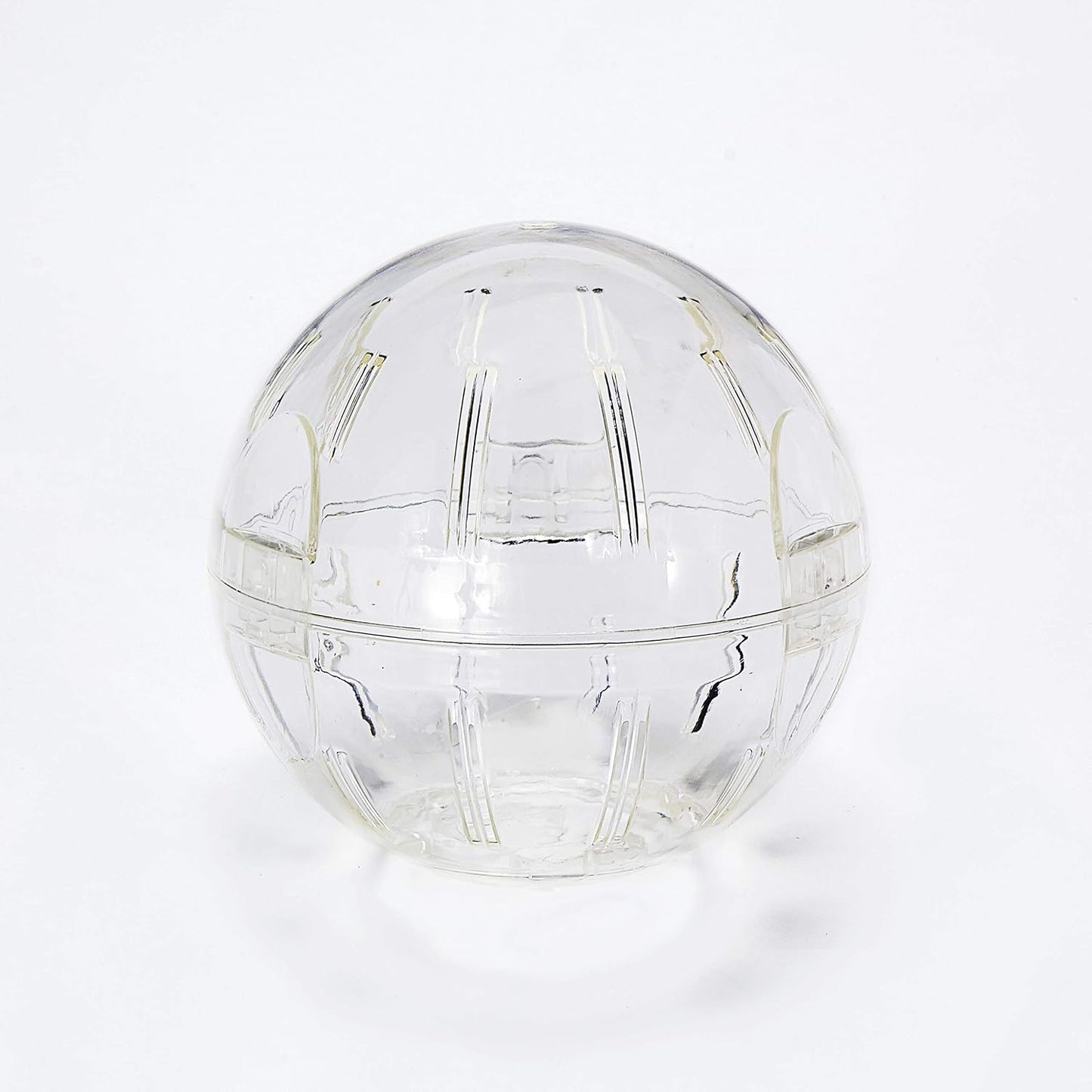 Kaytee clear pet run about sphere ventilation slots close up