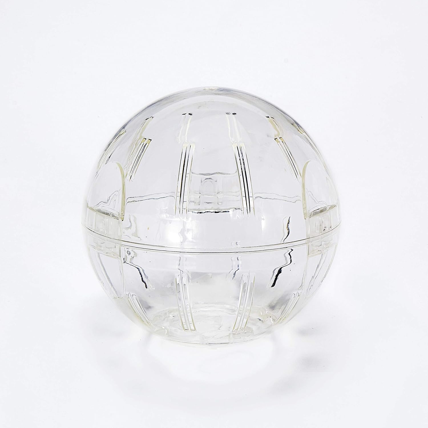 Kaytee clear pet run about sphere ventilation slots close up