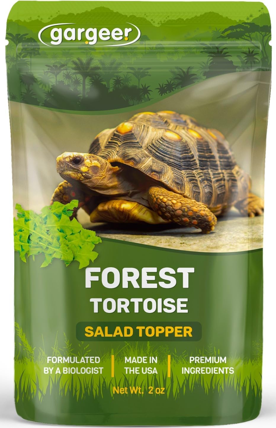 Gargeer 2oz Desert/Grassland Tortoise Food Supplement, Flower Salad Mix Topper. Supercharge Appetite, Health & Immune System. Complete Diet, Rich with Vitamins, Made in The USA. Enjoy! - Image 12