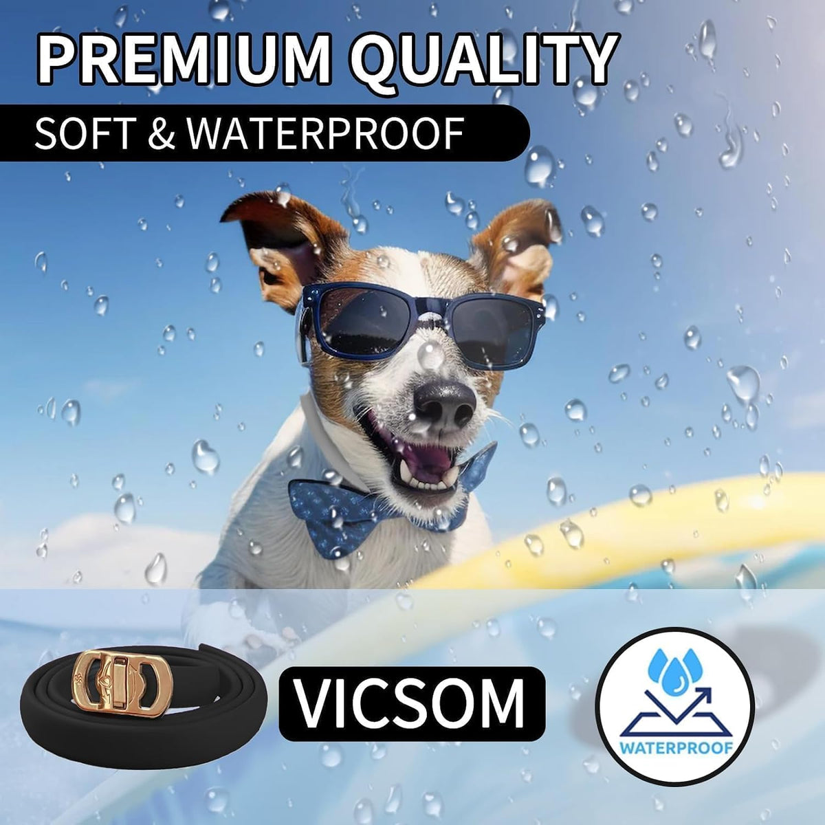 Small and medium dog pest repellent collar
