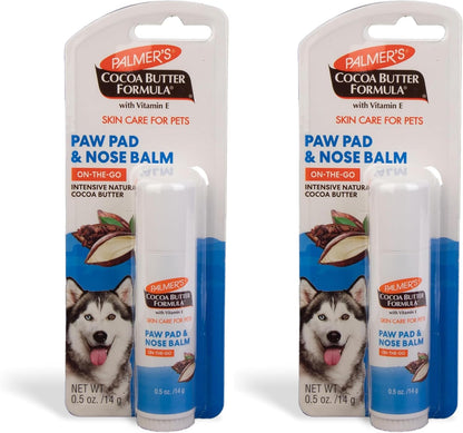 Palmer's for Pets Cocoa Butter Paw Pad and Nose Balm Swivel Stick, Fragrance Free - Moisturizing Dog Balm with Vitamin E, Peppermint Oil, Shea Butter, Rough or Dry Pads, 0.5 oz - Image 12