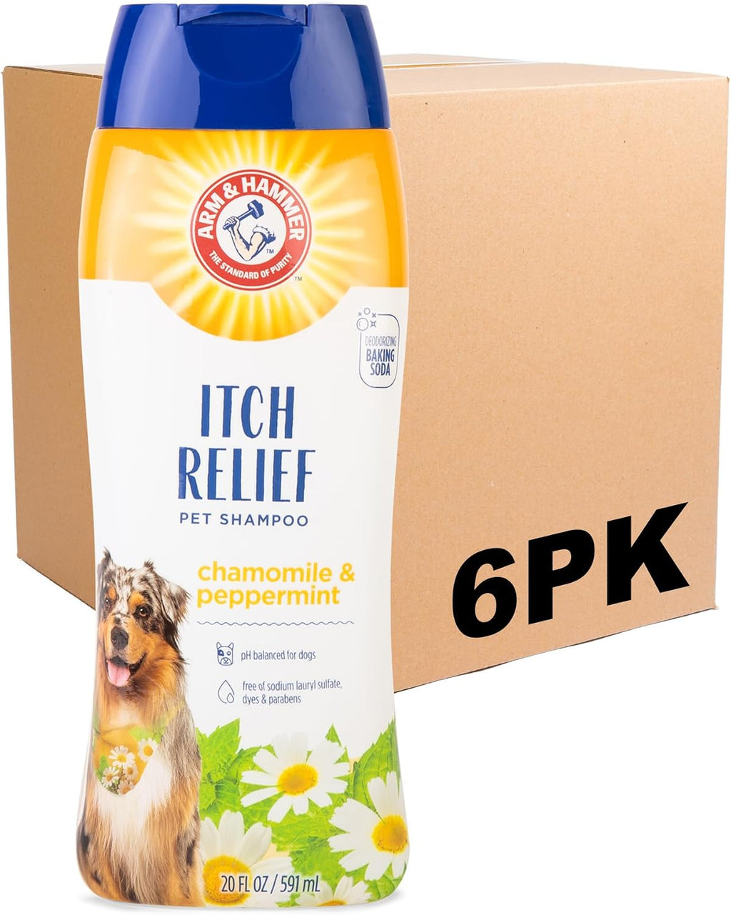 Soothing oatmeal dog shampoo for dry itchy skin