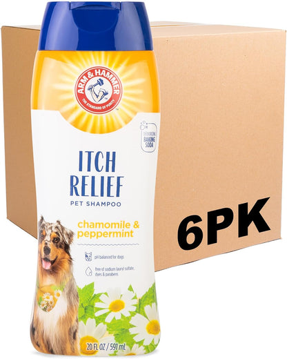 Soothing oatmeal dog shampoo for dry itchy skin
