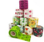 JVNZAM Vet Tape wrap 12 rolls colorful fruit pattern front view