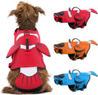 DENTRUN Dog Life Jacket for Swimming Boating - High Visibility Pool Beach Safety Vest with Rescue Handle, Adjustable Puppy Life Preserver with Superior Buoyancy Flotation for Small Medium Large Dogs - Image 10
