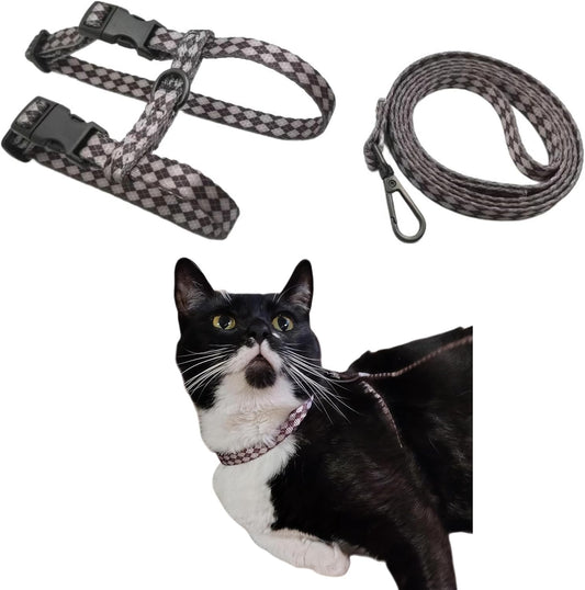 Muejjur Cat Harness and Leash Set front view