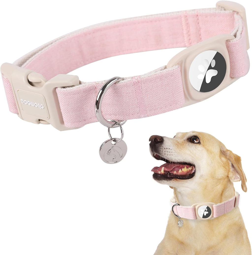 DOGWONG Cute Bowtie Printed Collar for Small Medium Large Dogs - Pink Dog Collar for Girl Female Dogs,S - Image 15