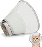 Packaging details and medium sizing specifications for the authentic imported cat cone