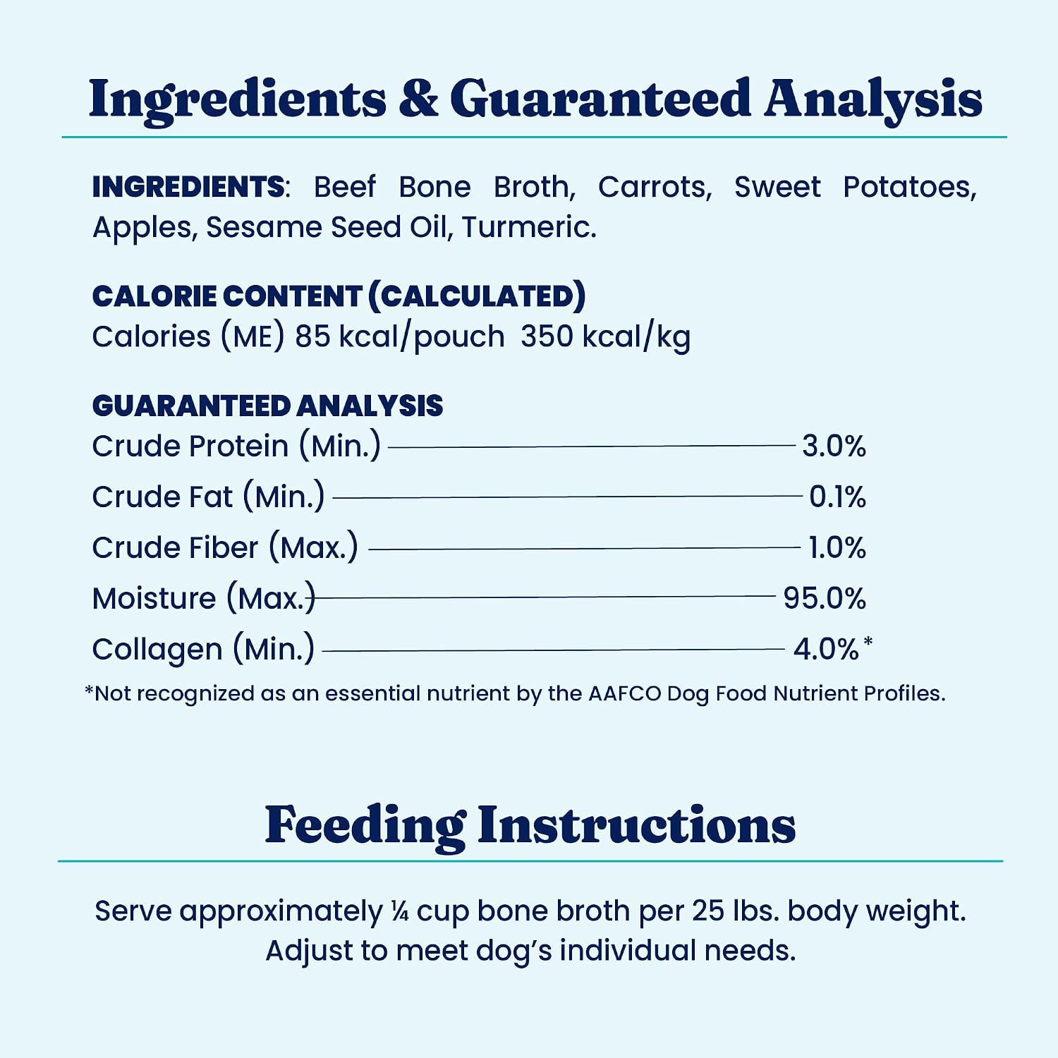 Solid Gold Beef Bone Broth for Dogs - Limited Ingredient Bone Broth Dog Food Toppers for Picky Eaters with Collagen & Superfoods - Dog Gravy Topper for Dry Food - Gut Health & Hydration - 12 Pack - Image 10