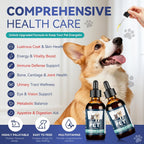 Back label of PIOUOK multivitamin showing the 15 active ingredients including glucosamine and cranberry.