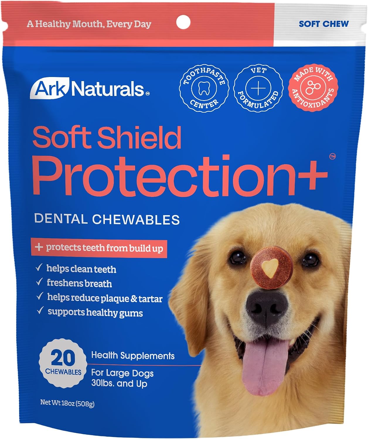 Ark Naturals Protection Plus Brushless Toothpaste for Mini Breeds, 4 oz Bag, Dog Dental Chew with Toothpaste Center, Prevents Plaque & Tartar, Freshens Breath - Image 13