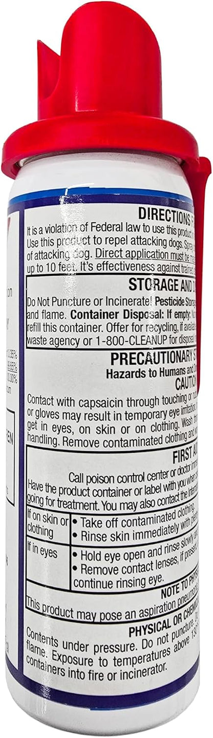 Halt personal protection dog spray canister
