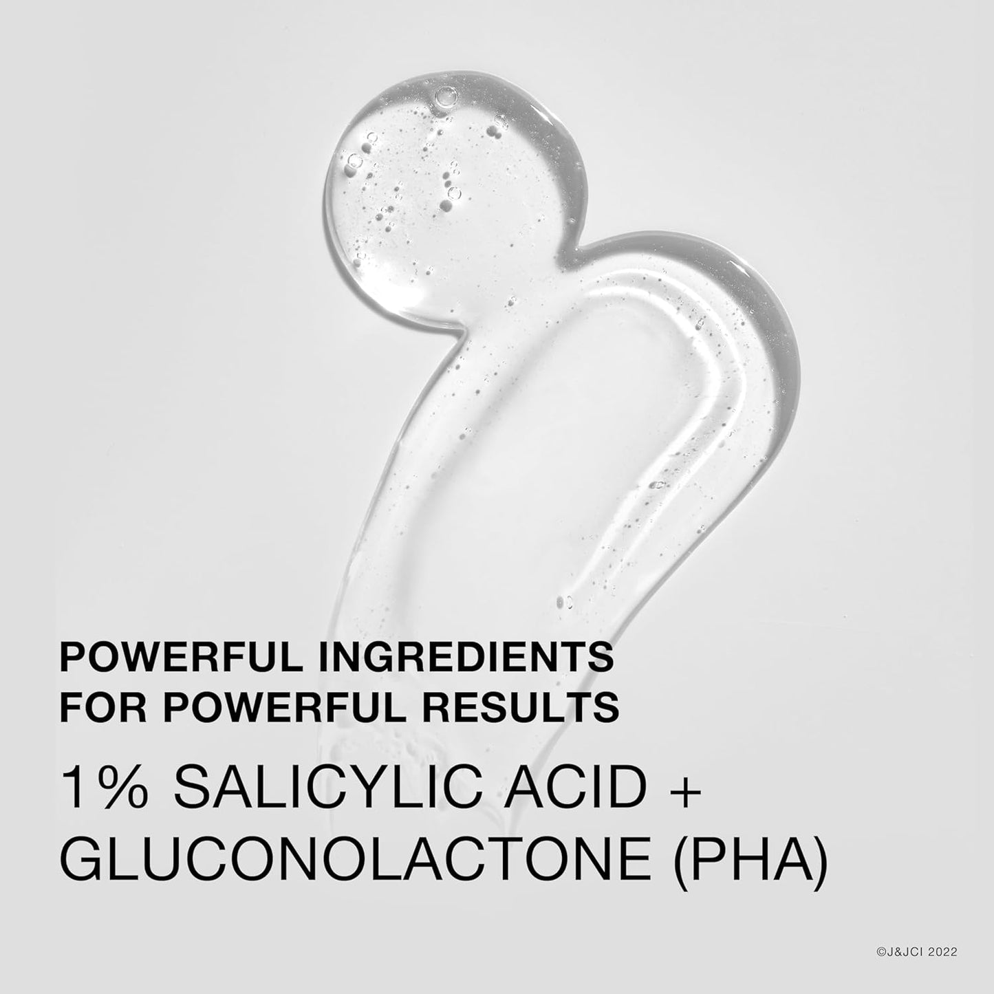 Authentic Neutrogena stubborn body acne exfoliator fluid formula designed to clean pores without over drying.