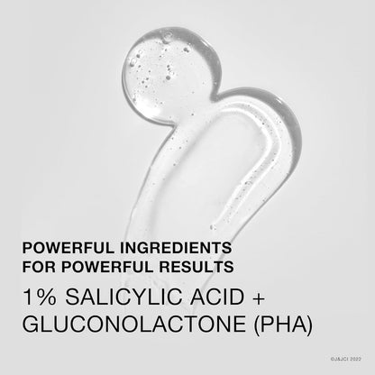 Authentic Neutrogena stubborn body acne exfoliator fluid formula designed to clean pores without over drying.