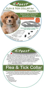 Flea and Tick Collar for Puppies - 12-Month Natural Protection - Safe & Effective Flea and Tick Prevention - Includes Flea Comb and Tweezers, 2-Pack - Image 9