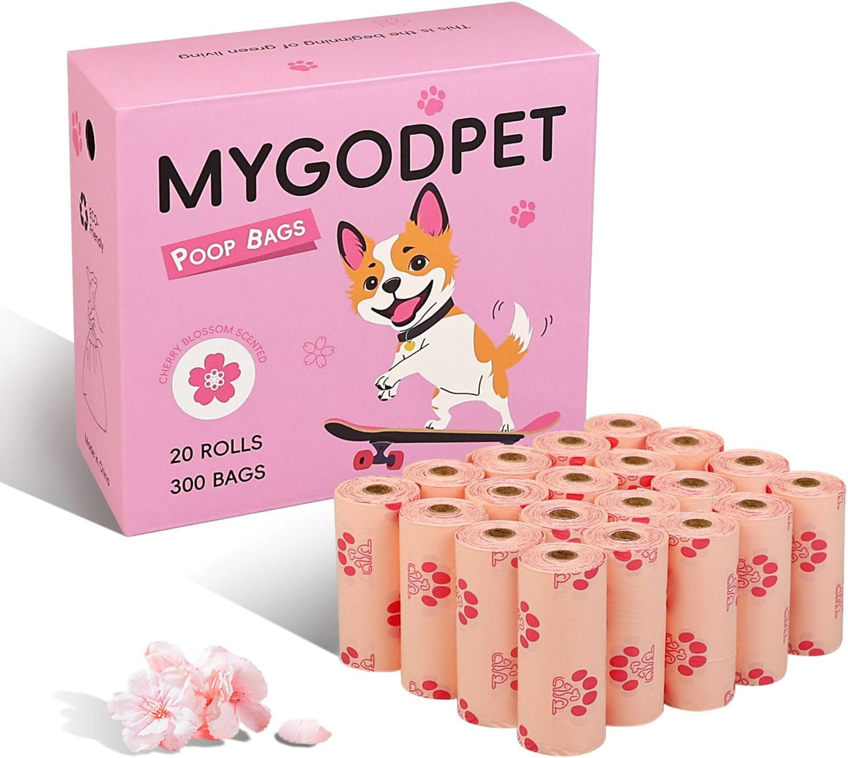 Dog Poop Bags Rolls with Dispenser 150 Count Biodegradable Bags for Dog and Cat Lavender Scented Waste Bag Leak Proof Doggie Poop Bag Doggy Trash Bag Purple - Image 12