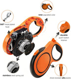 NexLogi dog leash reflective nylon tape detail