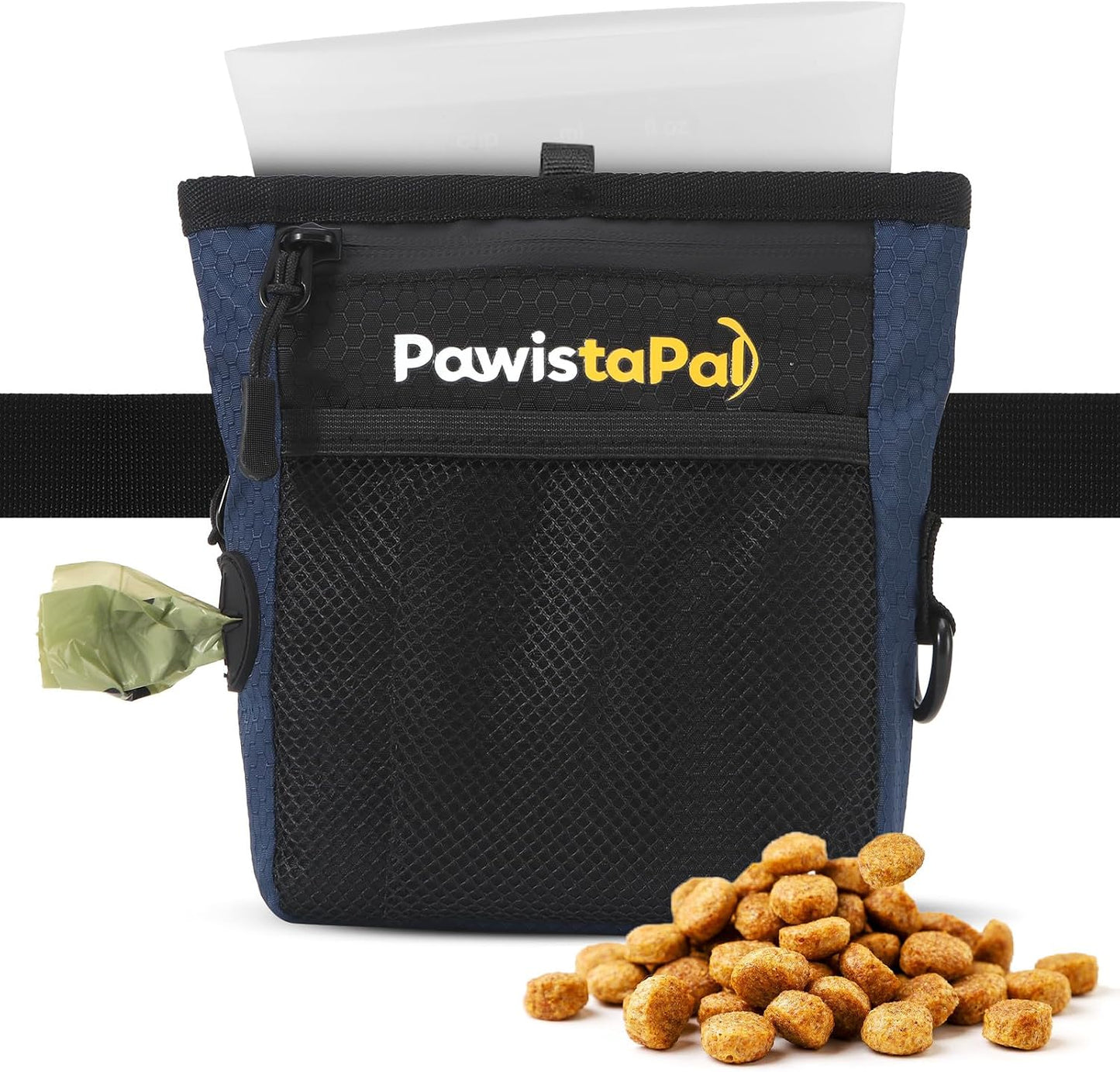 Dog Treat Pouch for Pet Training, One-Hand Magnetic Closure, Hands-Free Treat Bag with Silicone Liner, No Mess No Smell - Image 12