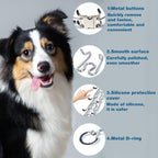 No pull dog training collar set with five foot leash