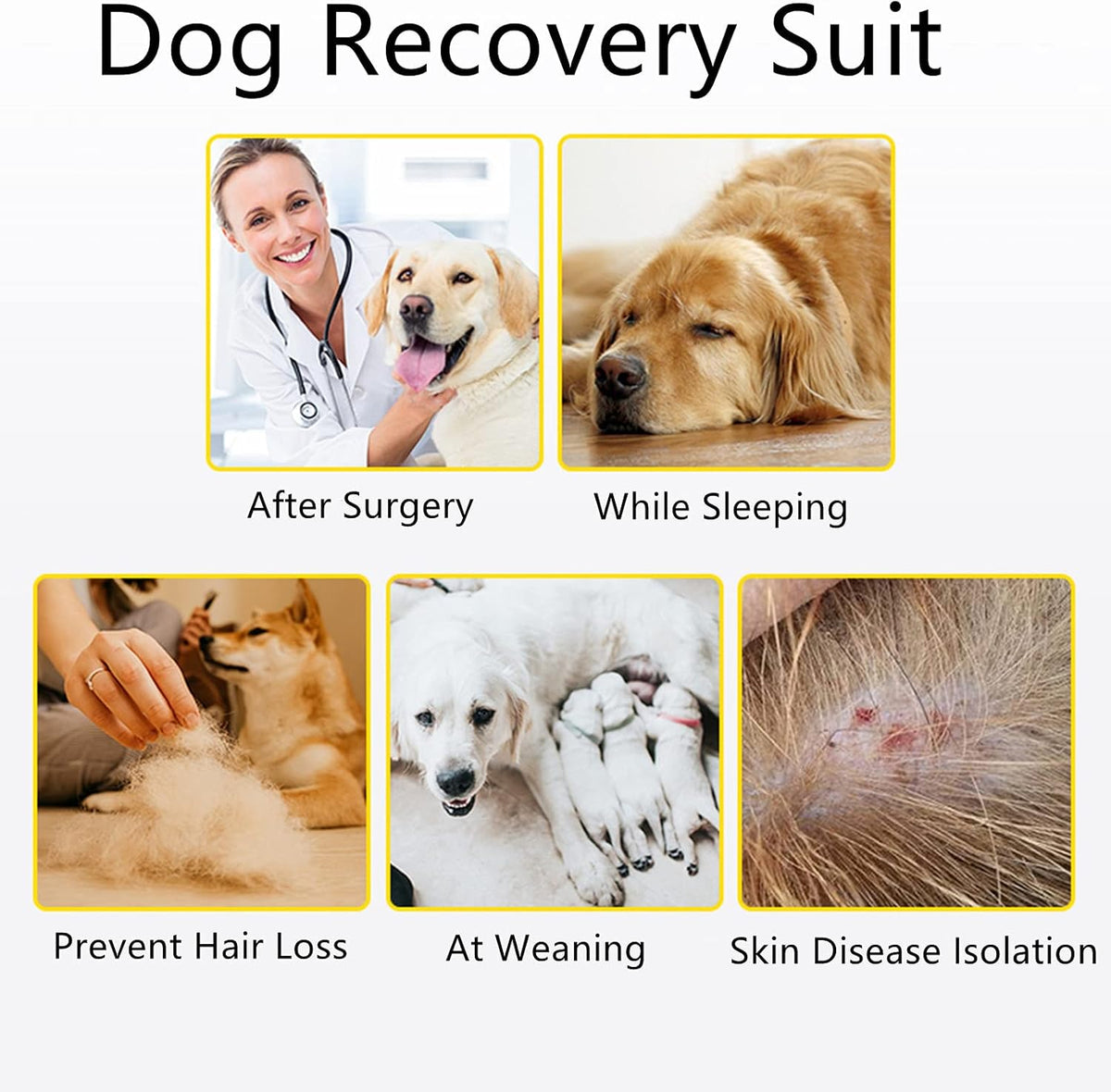 Coppthinktu authentic USA imported medical theme pet recovery clothing