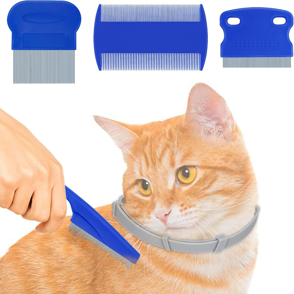 Adjustable grey pet collar with natural essential oils for cats