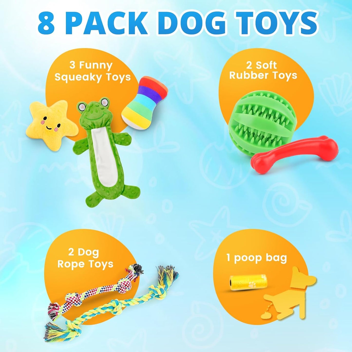 Loyee squeaky plush frog toy for small puppies