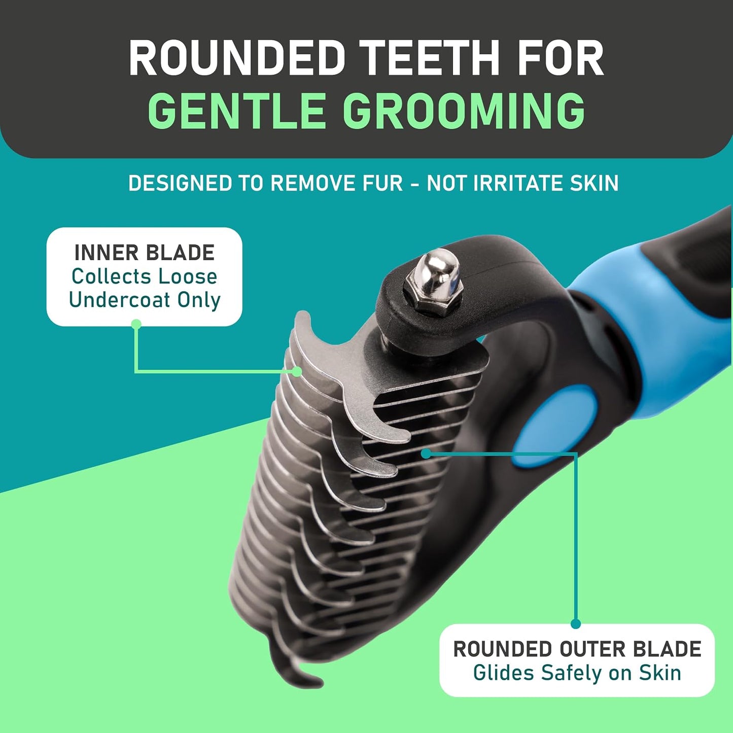 Side by side comparison of Maxpower Planet rake teeth