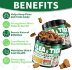 USA imported natural flea and tick prevention for cats supplement