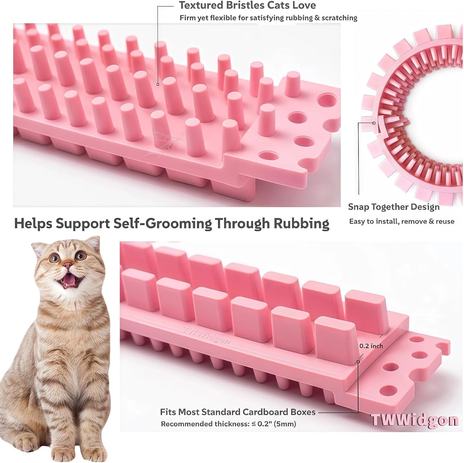 Blush pink TWWidgon groomer kit contents