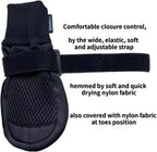Nonslip soft sole view of Lonsuneer paw protector boots