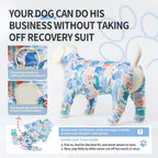 ExploreU breathable dog pajamas showing fabric texture