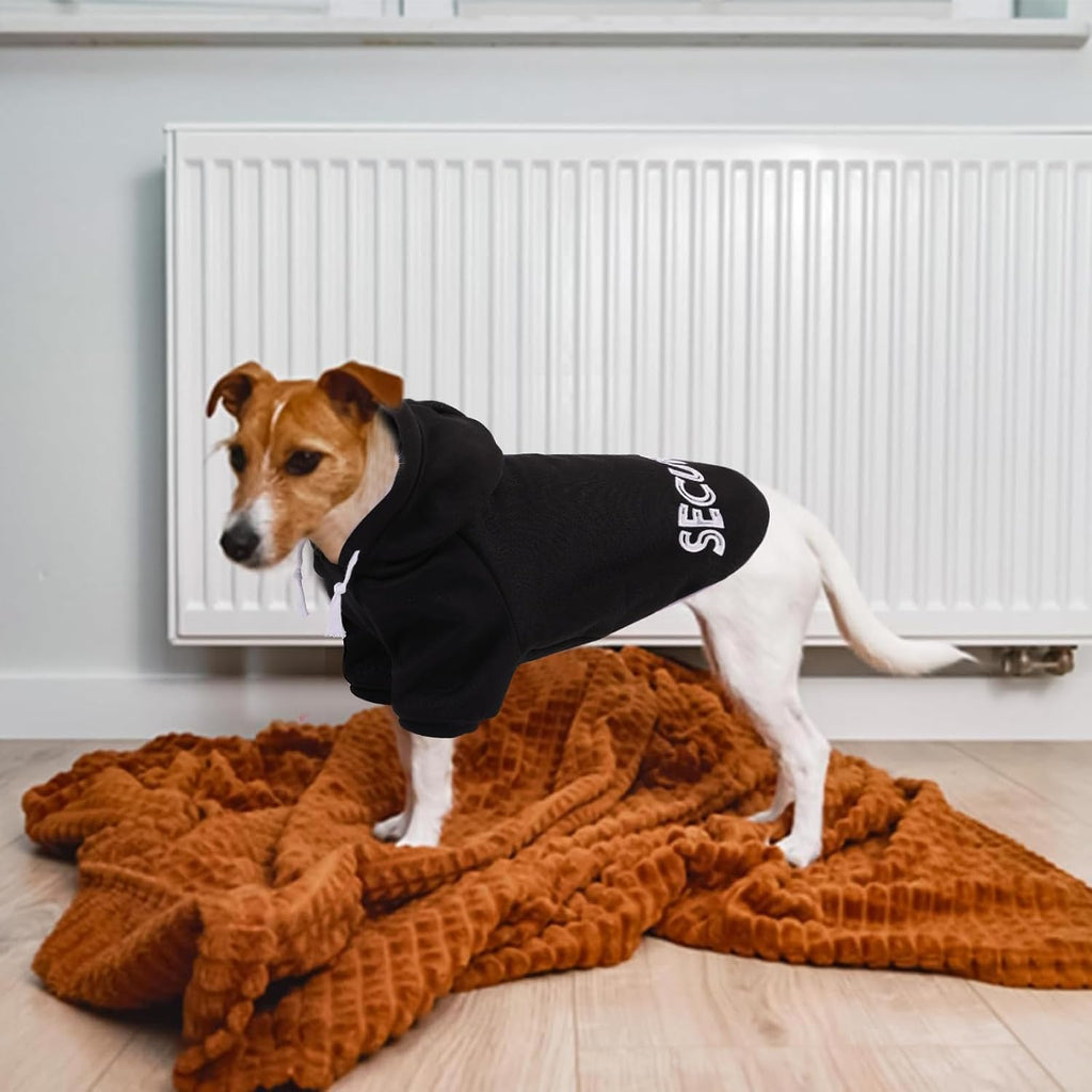 SAWMONG dog apparel showcasing the flexible elastic cloth and comfortable armhole stitching.