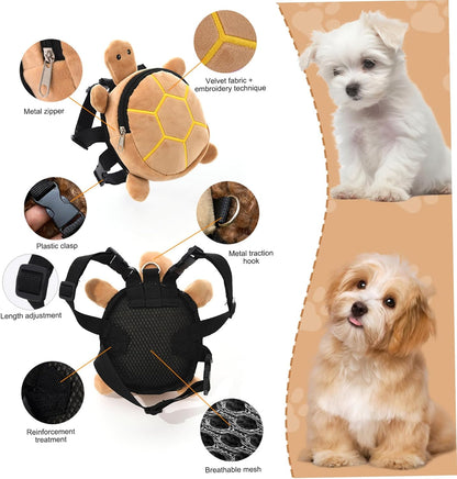 Zipper closure compartment on the dog self carrier backpack displaying storage space