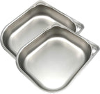 Twin compartment automatic pet feeder for cats and small dogs