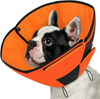 Queenmore Dog Cone XL, Soft Dog Cones for Large Dogs After Surgery, Cone for Dogs to Stop Licking, Elizabethan Collar for Pet, Alternative to Recovery Collar for Large Breeds, Blue XL - Image 10