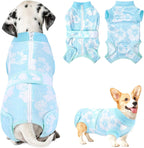 Nasjac Dog Surgery Recovery Suit - Zipper on Recovery Shirt for Female Dogs, Abdominal Wounds Cone E-Collar Alternative Onesie, Prevent Licking Dog Surgical Suit After Spayed (Daisy, S) - Image 11