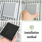 Ten pack of charcoal odor eliminating inserts for domestic pet litter boxes